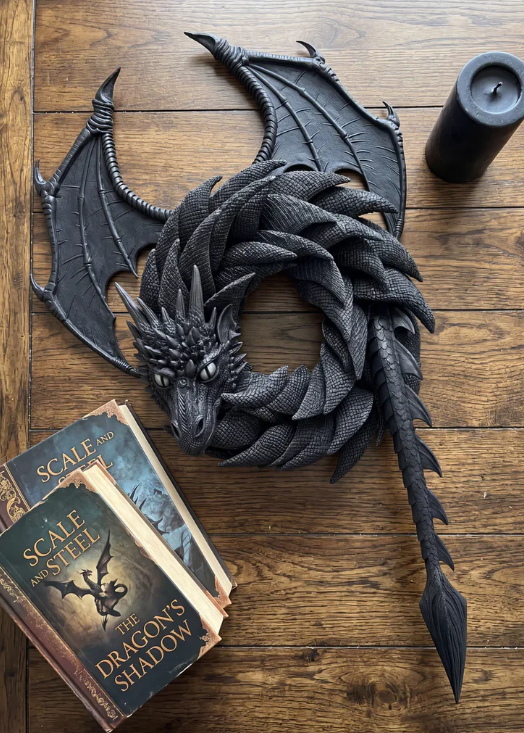 Zachary's Handmade Dragon Wreaths